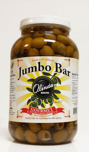 Olinda Olives - Jumbo Bar Olives